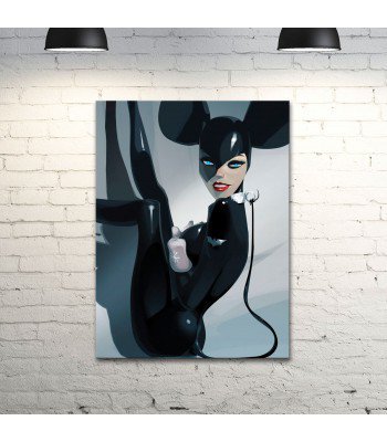 Настенный постер с рисунком Otto Schmidt "Bat"