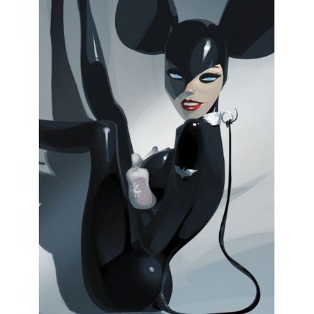 Настенный постер с рисунком Otto Schmidt "Bat"