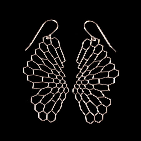 Студия Nervous System: серьги из коллекции Radiolaria