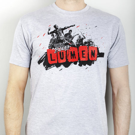 Lumen: серая футболка «Всегда 17 – всегда война»