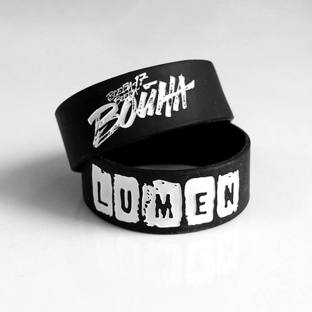 Lumen: силиконовый браслет черно-белый «Всегда 17 – всегда война»